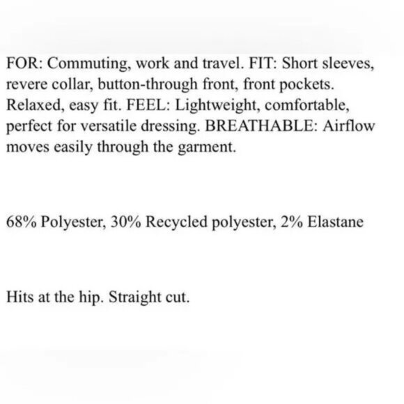 NWT Athleta Echo Top Button Quick Dry Breathable Boxy Retro 70s Burnt Orange - Picture 5 of 14